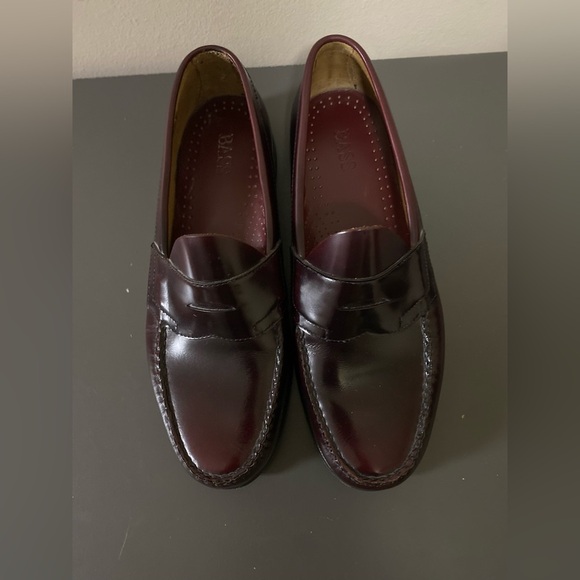 G.H Bass Weejuns Logan Penny Loafers Men's Size 12M Cordovan/Burgundy